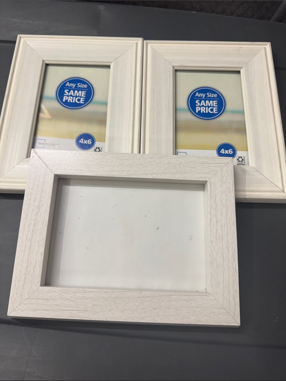 White Wood Picture Frame - Classic 4x6 Set